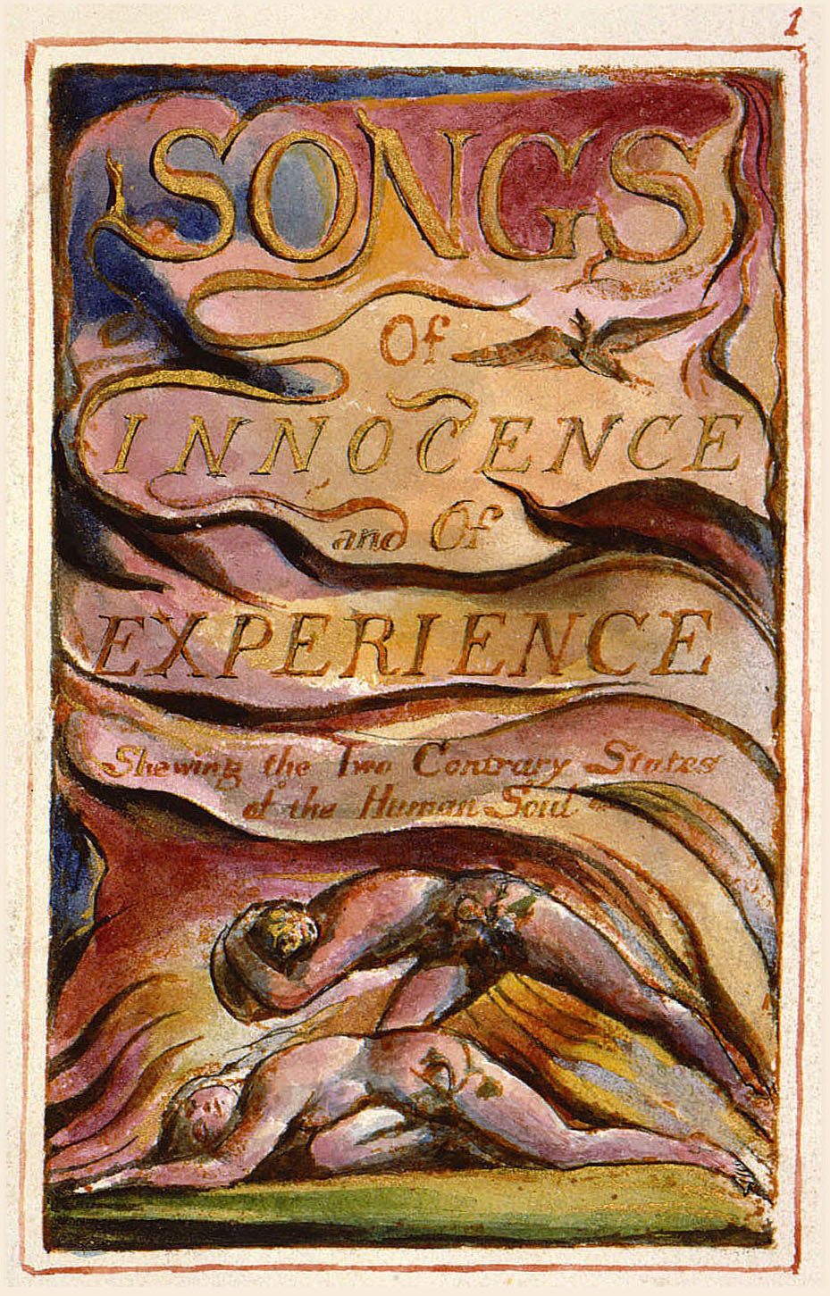 [image : William Blake, Songs of Innocence and of Experience, 1826. Crédit : domaine public.